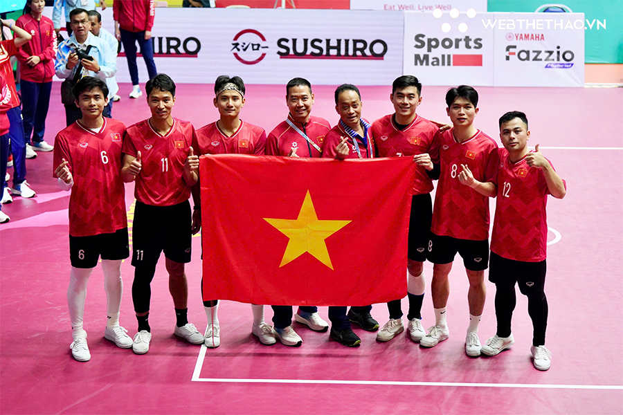 Trực tiếp SEA Games 33 chiều ngày 18/12: Tấm HCV lịch sử của cầu mây và futsal Việt Nam Trực tiếp SEA Games 33 chiều ngày 18/12: Tấm HCV lịch sử của cầu mây và futsal Việt Nam