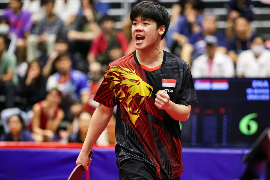 Izaac Quek của Singapore giành HCV đơn nam SEA Games, bảo vệ thành công ngôi vô địch