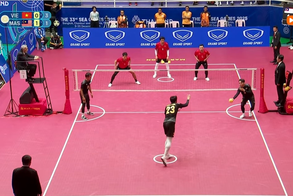 Cầu mây Việt Nam khép lại SEA Games 33 với 5 huy chương Cầu mây Việt Nam khép lại SEA Games 33 với 5 huy chương