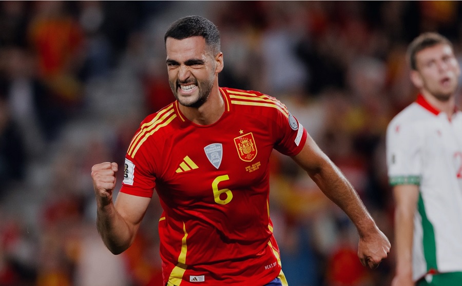 Tây Ban Nha kết thúc năm 2025 ở vị trí số 1 bảng xếp hạng thế giới FIFA