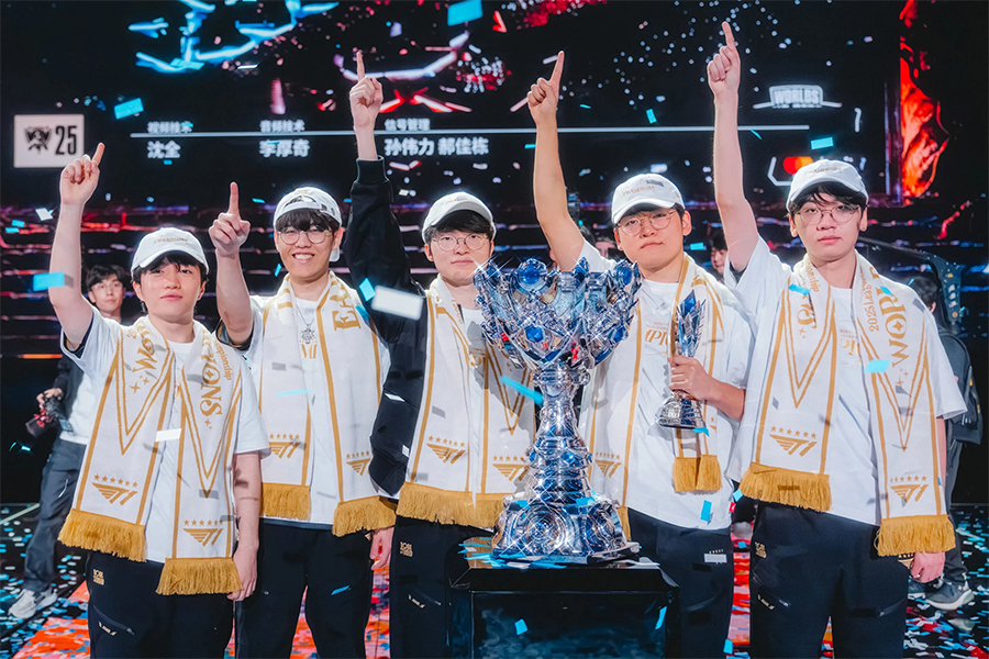 T1 tiếp tục thống trị trong bảng xếp hạng đội tuyển Esports được xem nhiều nhất năm 2025 T1 tiếp tục thống trị trong bảng xếp hạng đội tuyển Esports được xem nhiều nhất năm 2025