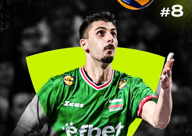 Aleks Grozdanov lọt top 8 VĐV bóng chuyền nam xuất sắc nhất thế giới năm 2025
