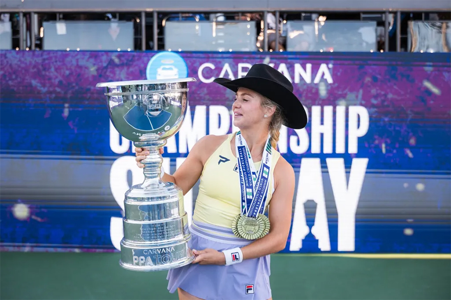 Thống kê lịch sử PPA: Anna Leigh Waters băng băng phá vỡ mọi kỷ lục của pickleball nữ Thống kê lịch sử PPA: Anna Leigh Waters băng băng phá vỡ mọi kỷ lục của pickleball nữ
