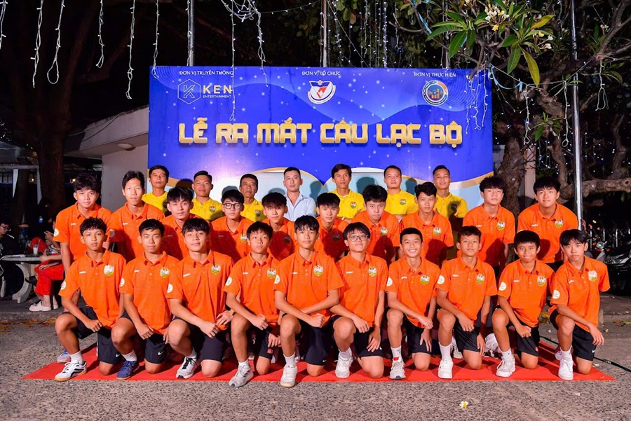 Bà Rịa – Vũng Tàu ra mắt CLB Bóng đá trẻ, hướng tới đào tạo bền vững
