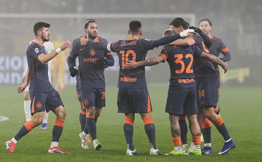 Bảng xếp hạng vòng 19 Serie A sau khi Inter Milan thắng và Napoli bị cầm hoà