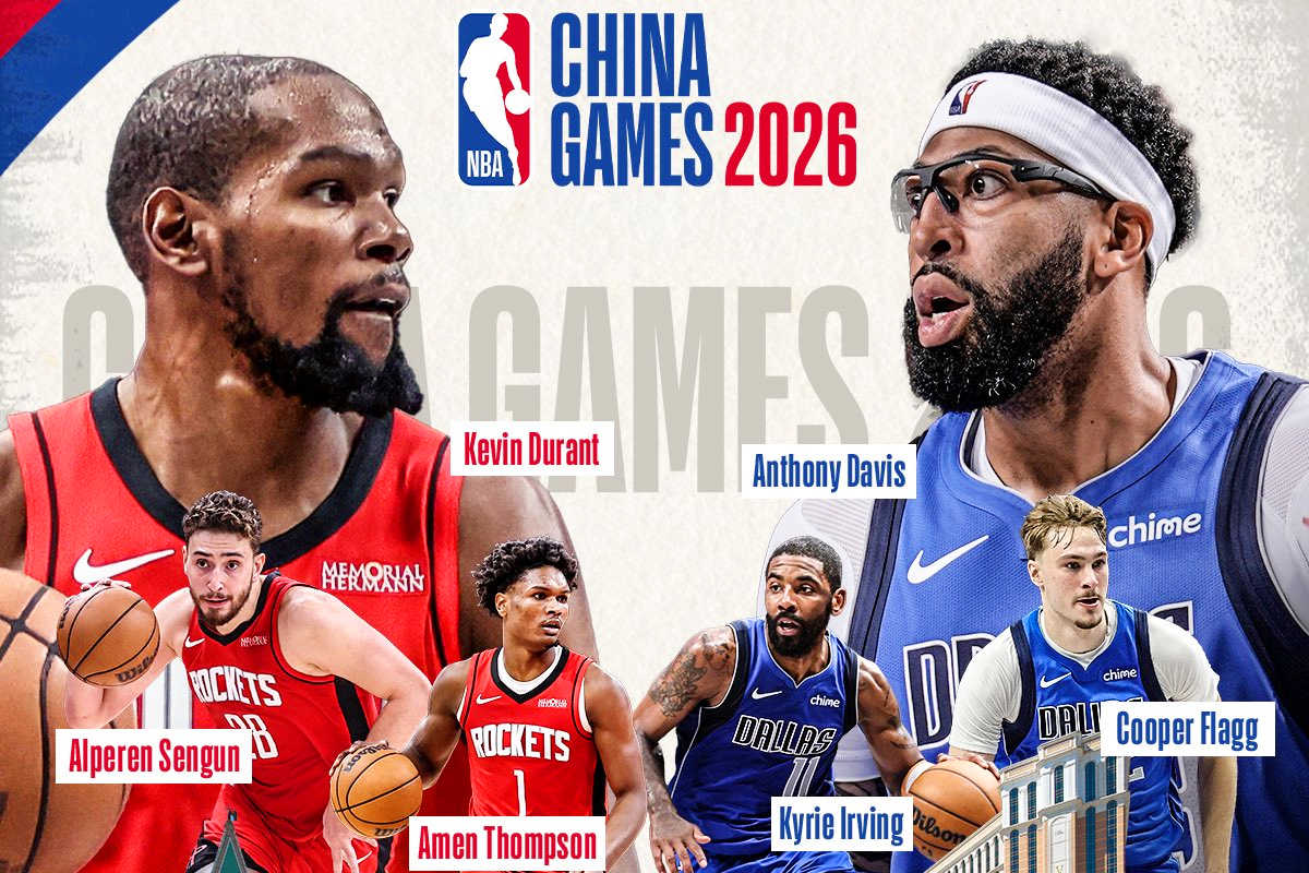 Sự trở lại của NBA tại Trung Quốc: Macao đăng cai 2 trận đấu giữa Dallas Mavericks và Houston Rockets Sự trở lại của NBA tại Trung Quốc: Macao đăng cai 2 trận đấu giữa Dallas Mavericks và Houston Rockets