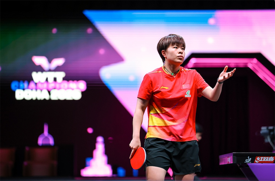 M&agrave;n tr&igrave;nh diễn đỉnh cao đưa Zhu Yuling v&agrave;o Top 4 WTT Champions Doha 2026