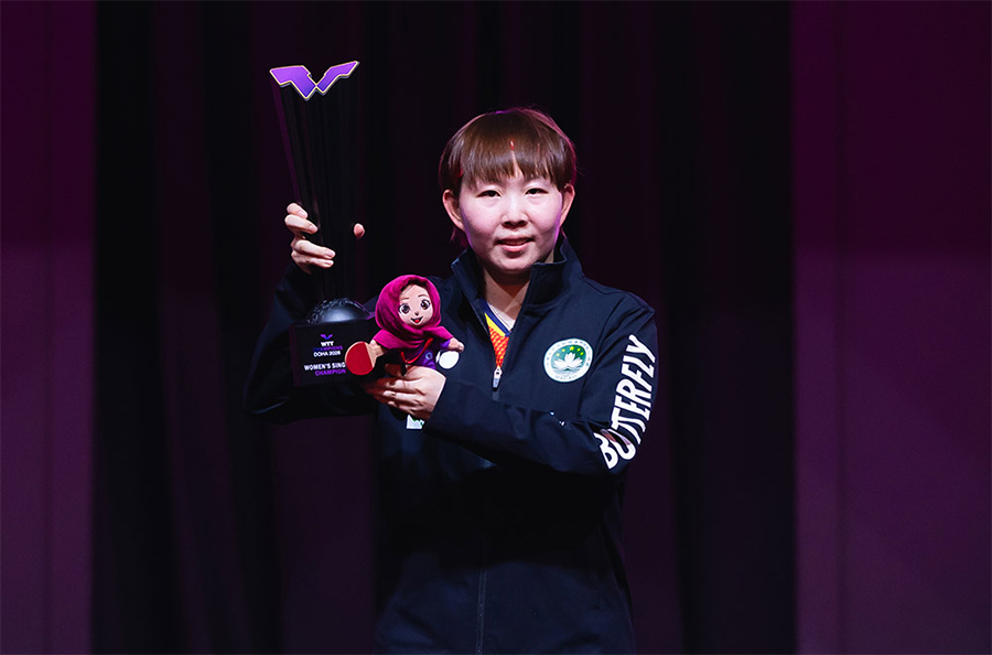 Zhu Yuling tạo dấu ấn lịch sử tại WTT Champions Doha 2026 Zhu Yuling tạo dấu ấn lịch sử tại WTT Champions Doha 2026
