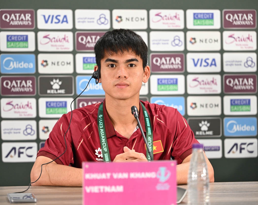 Khuất Văn Khang muốn U23 Việt Nam tránh mắc sai sót khi đấu U23 UAE