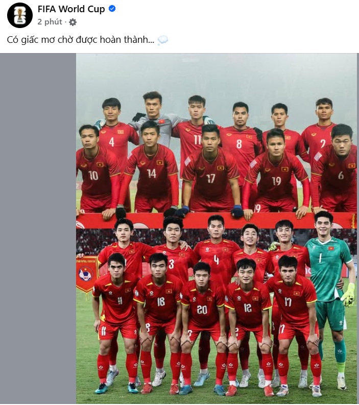 FIFA nói hộ tiếng lòng hàng triệu NHM khi U23 Việt Nam vào bán kết châu Á
