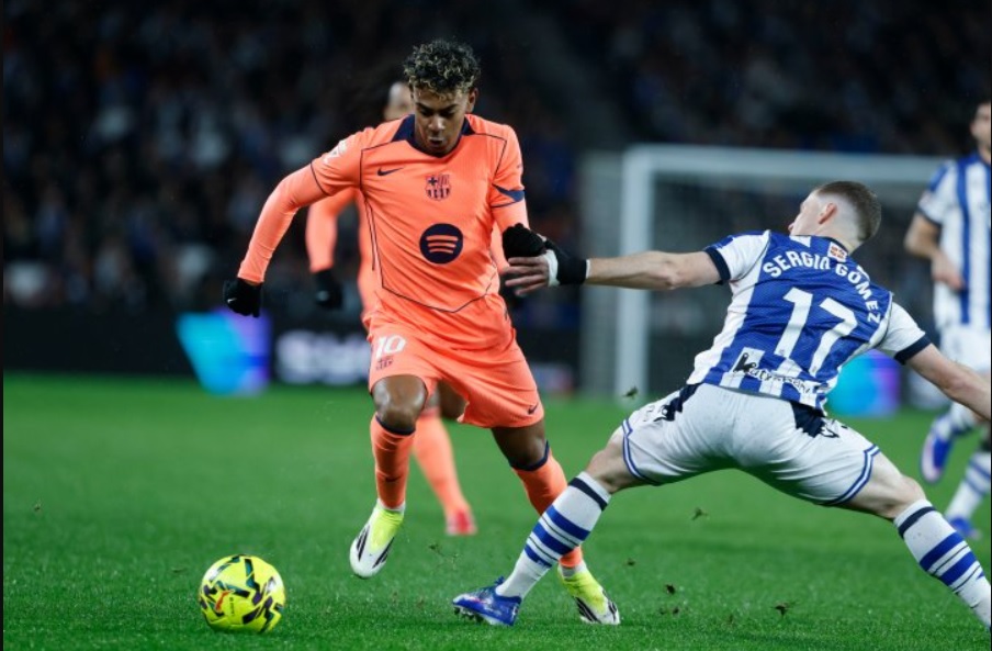 Bảng xếp hạng La Liga vòng 21 sau khi Barcelona thua sốc