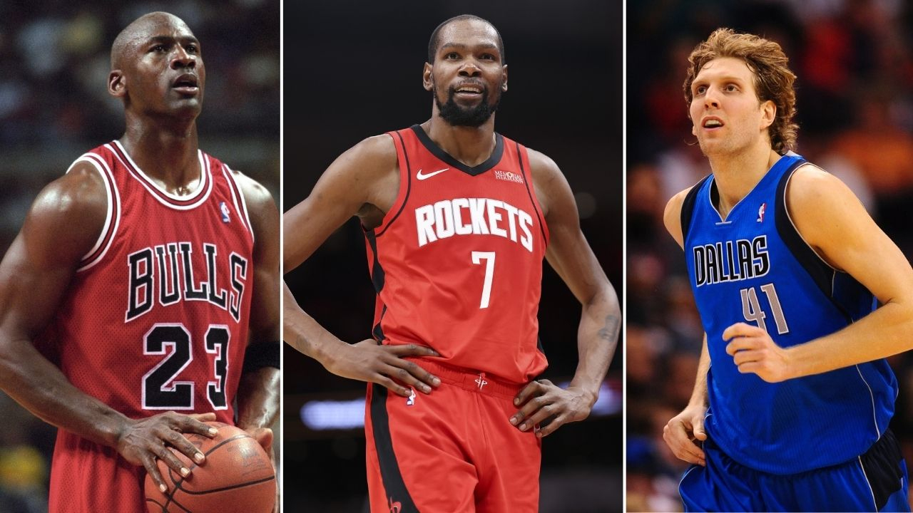 Kevin Durant vượt qua Dirk Nowitzki trên "bảng vàng NBA": Mục tiêu tiếp theo là Michael Jordan