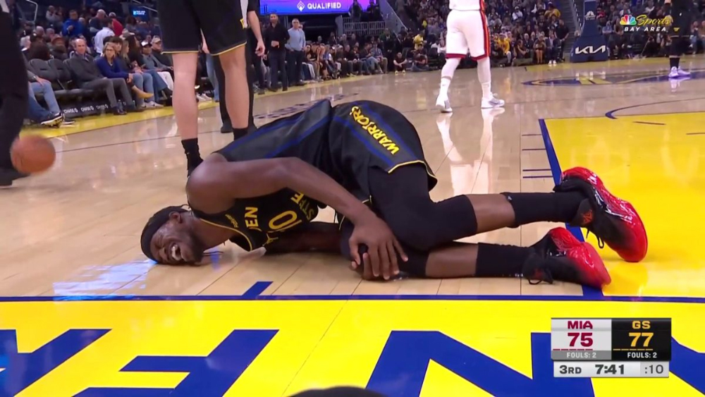 C&uacute; sốc cho Warriors đang thăng hoa: Jimmy Butler đứt d&acirc;y chằng ACL, ch&iacute;nh thức nghỉ hết m&ugrave;a