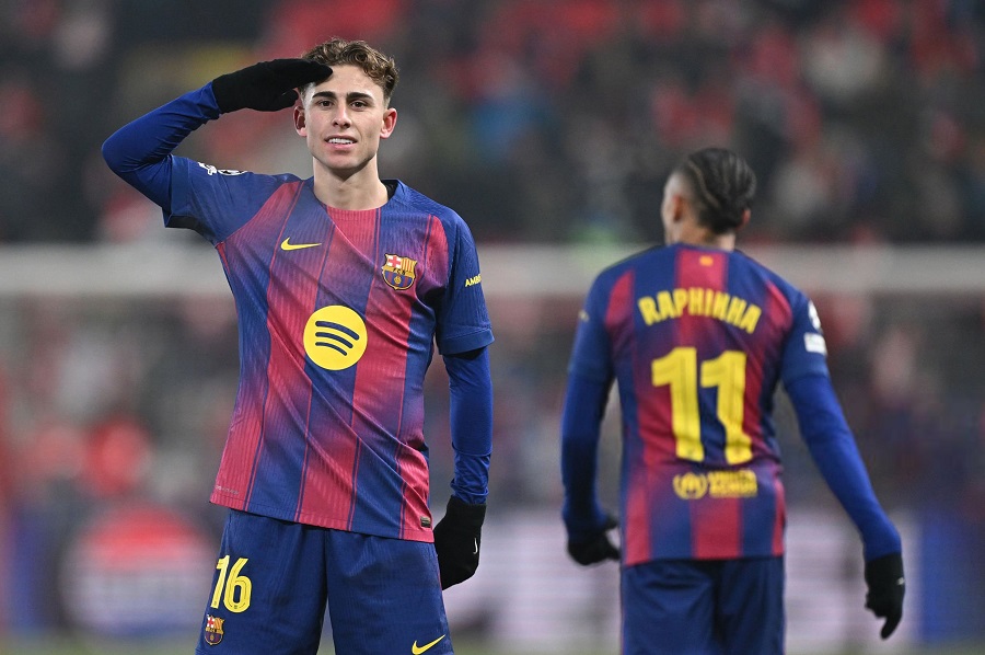 Fermin Lopez bất ngờ trở thành chân sút số 1 của Barcelona ở Champions League