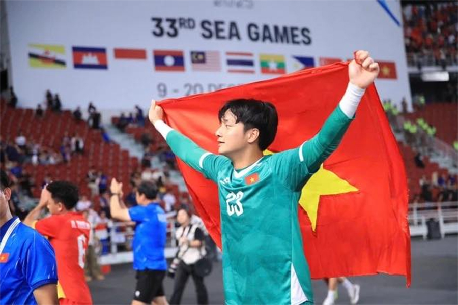 Cao Văn Bình được bầu là Cầu thủ xuất sắc nhất trận U23 Việt Nam – U23 Hàn Quốc