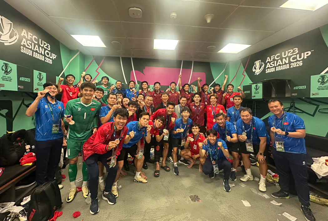 VFF thưởng U23 Việt Nam 2 tỷ đồng sau chiến thắng trước U23 Hàn Quốc