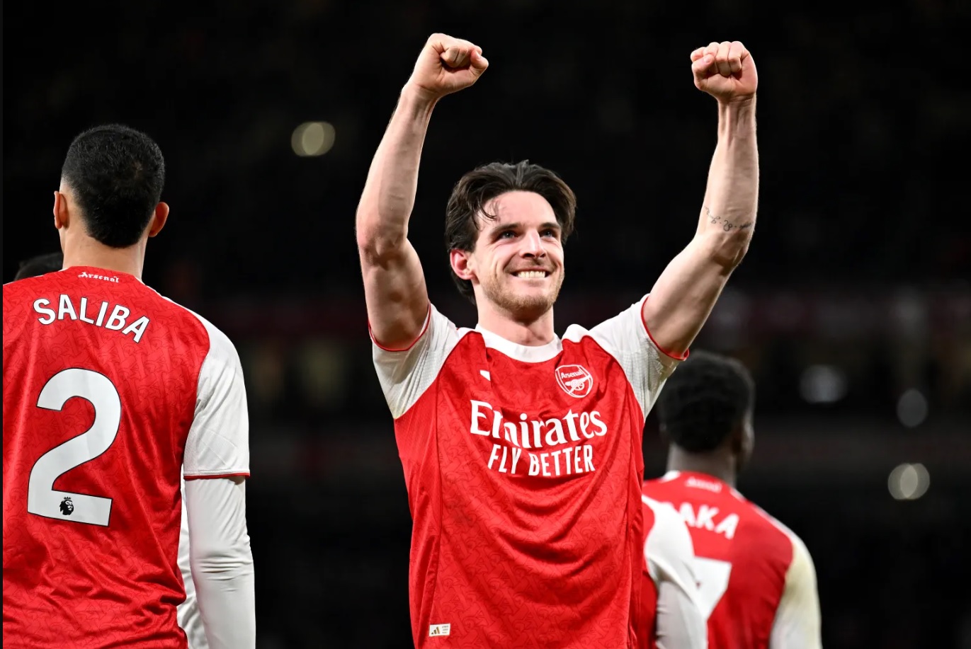 Arsenal vs Leeds: Rice trở thành cầu thủ trẻ thứ 5 đạt được cột mốc đáng kinh ngạc ở Ngoại hạng Anh