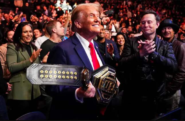 Tổng thống Donald Trump muốn mời 10 vạn khách đến Nhà Trắng xem UFC