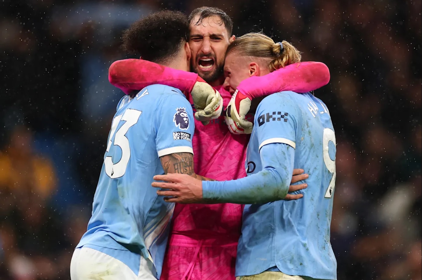Bảng xếp hạng Ngoại hạng Anh sau khi Man City áp sát Arsenal