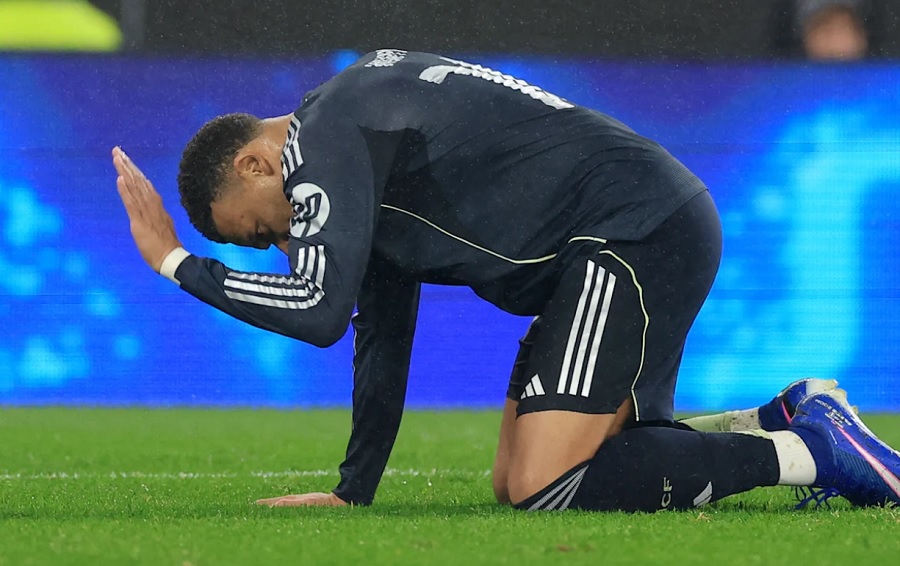 Real Madrid có nguy cơ mất Mbappe trong cuộc tái đấu Benfica ở Champions League