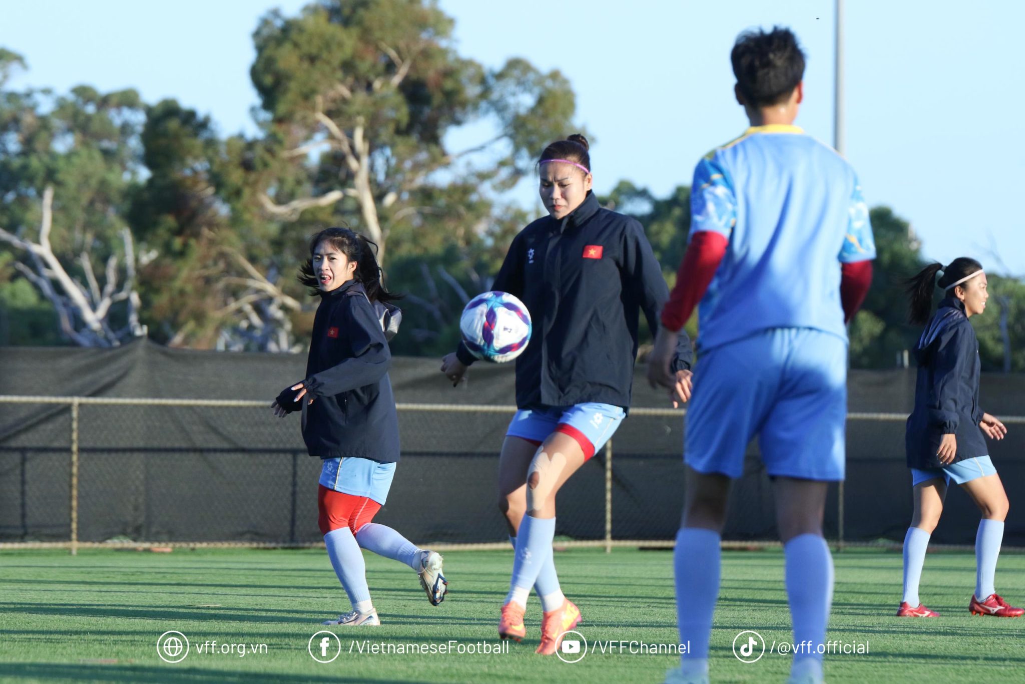 ĐT nữ Việt Nam tăng tốc tập luyện tại Australia, sẵn sàng tranh vé World Cup 2027