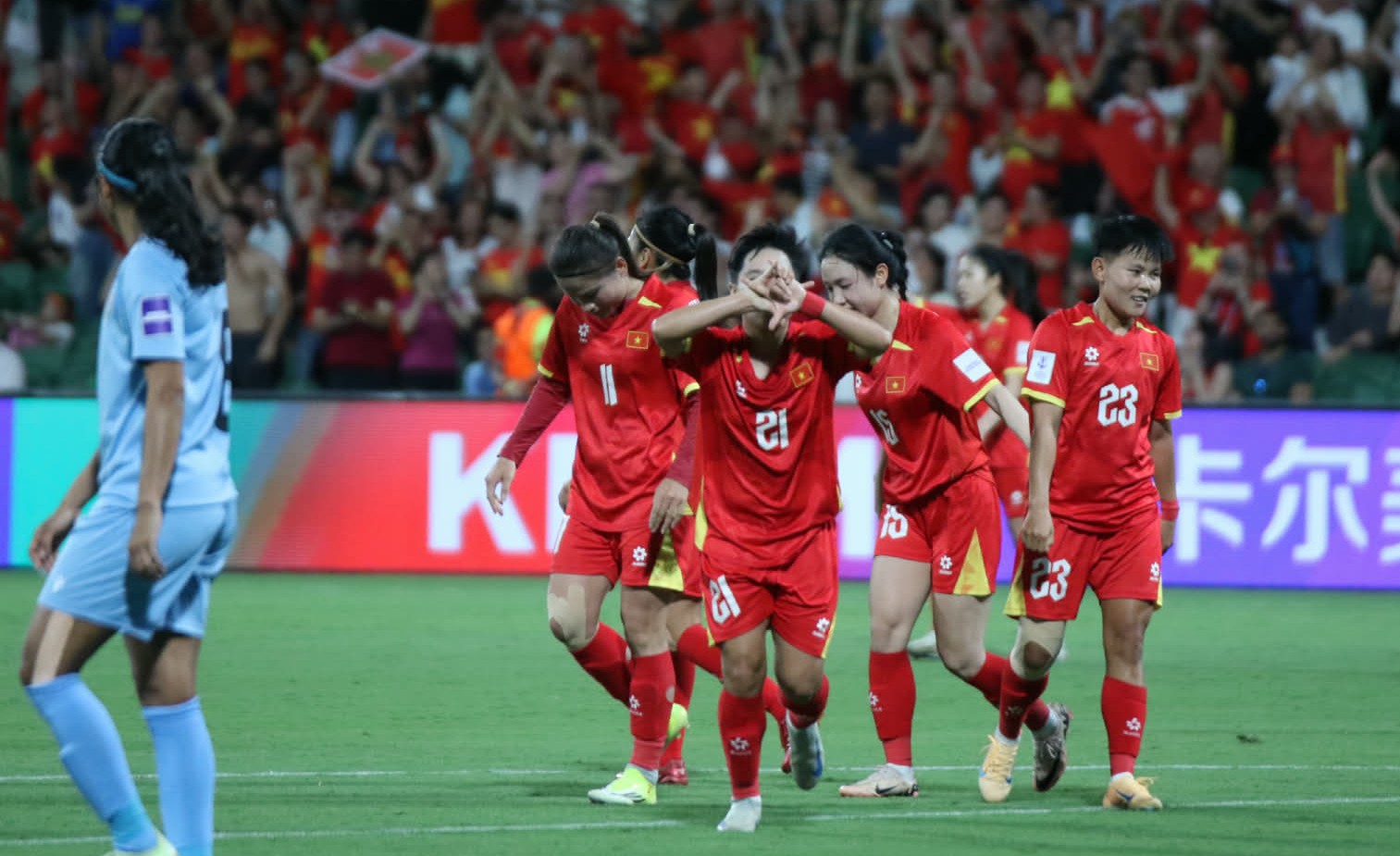 AFC ca ngợi tuyển nữ Việt Nam sau thắng lợi nghẹt thở trước Ấn Độ