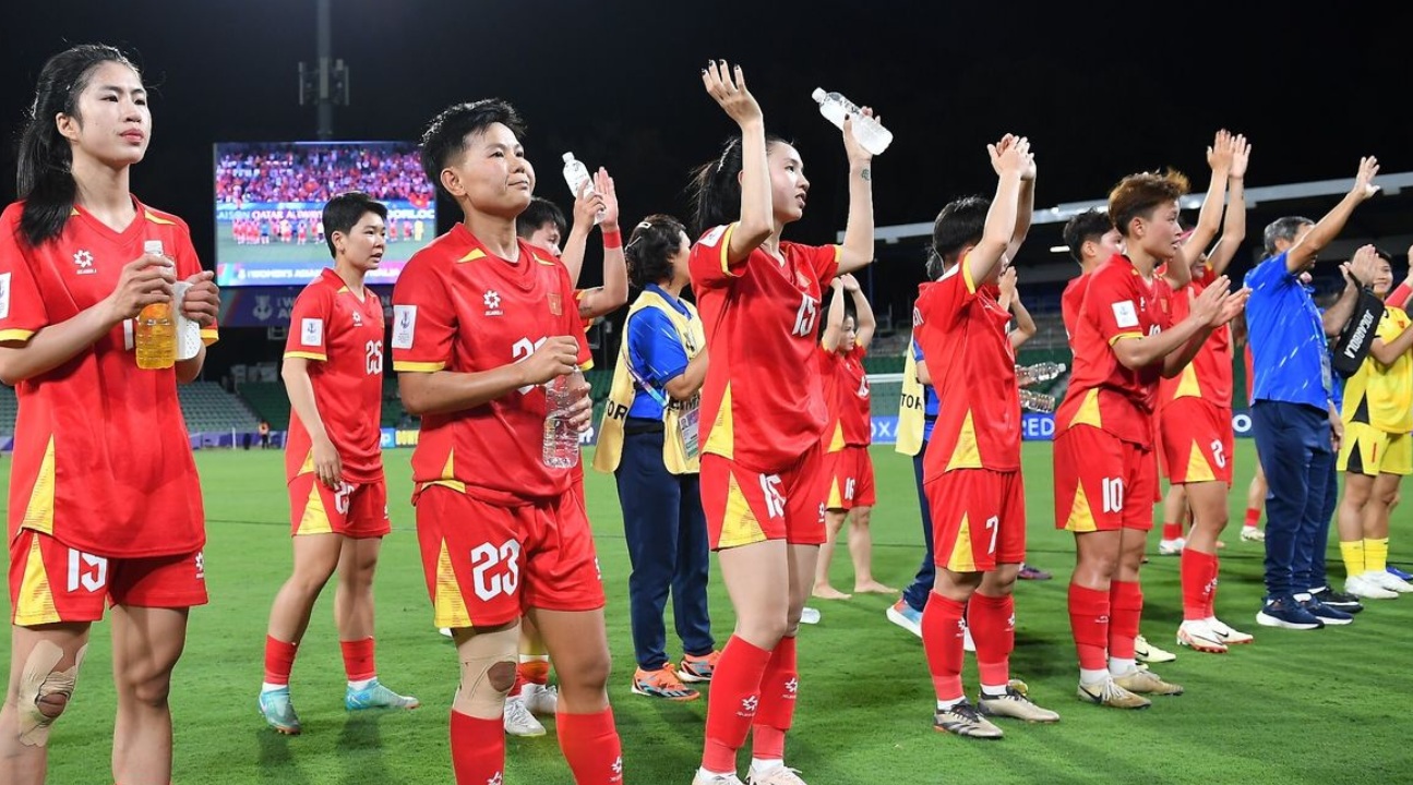 Sau 12 năm, tuyển nữ Việt Nam lại nếm vị chiến thắng ở vòng bảng Asian Cup