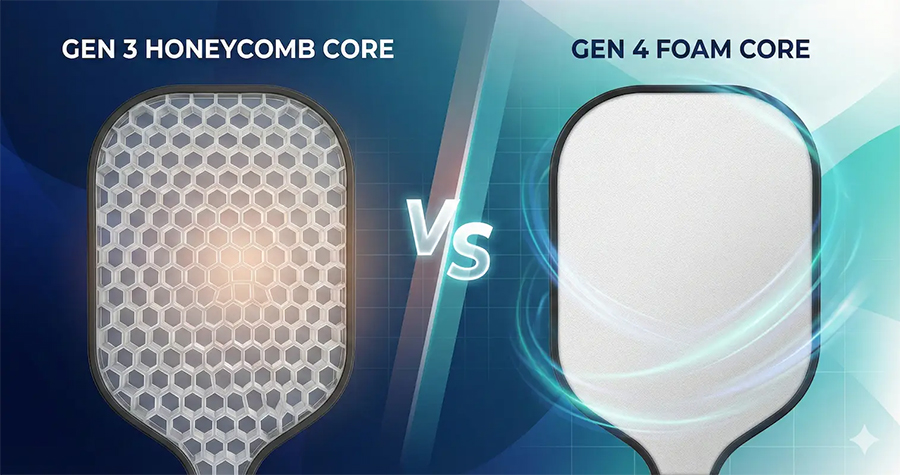 Gen 3 hay Gen 4: Sự khác biệt thực sự của hai thế hệ vợt pickleball Gen 3 hay Gen 4: Sự khác biệt thực sự của hai thế hệ vợt pickleball