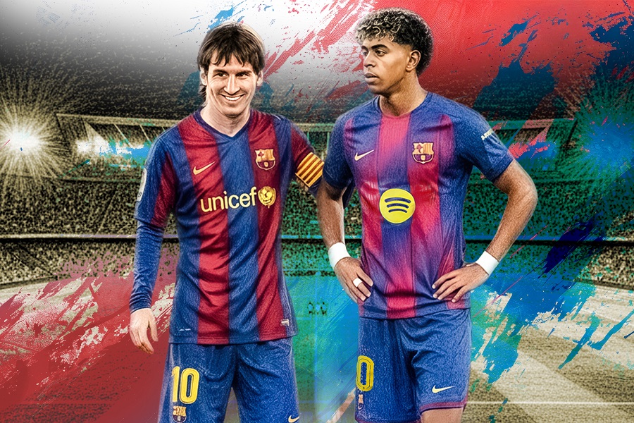 Lamine Yamal vượt qua số bàn thắng của Messi trong 4 năm đầu tiên khoác áo Barcelona
