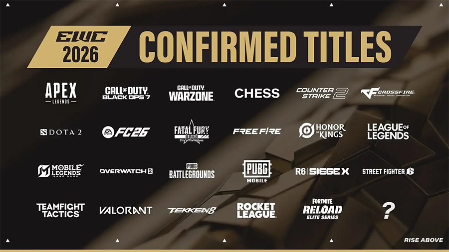 Esports World Cup Foundation khởi động chương trình vòng loại toàn cầu “Road to EWC 2026” Esports World Cup Foundation khởi động chương trình vòng loại toàn cầu “Road to EWC 2026”