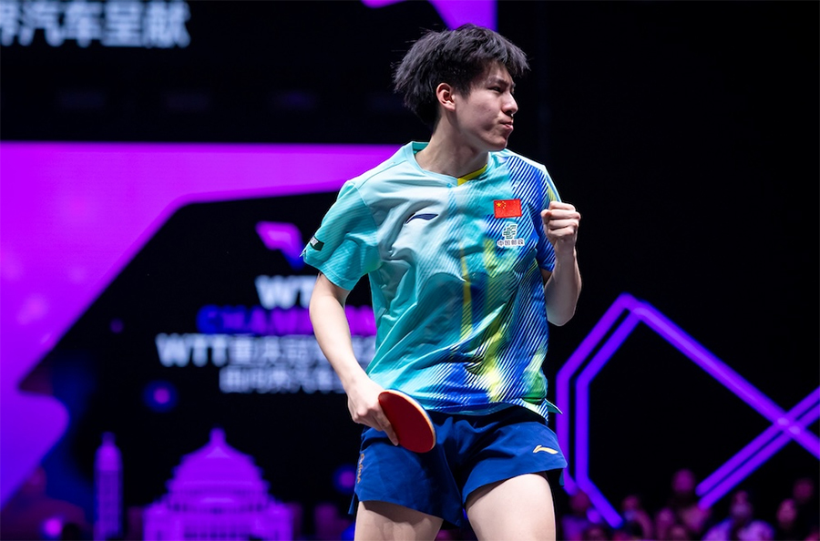 Sao trẻ Trung Quốc Wen Ruibo gây địa chấn, loại số 2 thế giới Truls Moregard tại WTT Champions Chongqing 2026