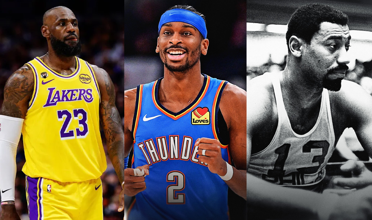 Từ LeBron James đến Shai và Wilt Chamberlain: Bảng vàng những cỗ máy ghi điểm bền bỉ nhất NBA
