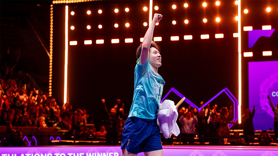 Wen Ruibo thắng nghẹt thở trước Tomokazu Harimoto, vào chung kết WTT Champions Chongqing 2026 Wen Ruibo thắng nghẹt thở trước Tomokazu Harimoto, vào chung kết WTT Champions Chongqing 2026