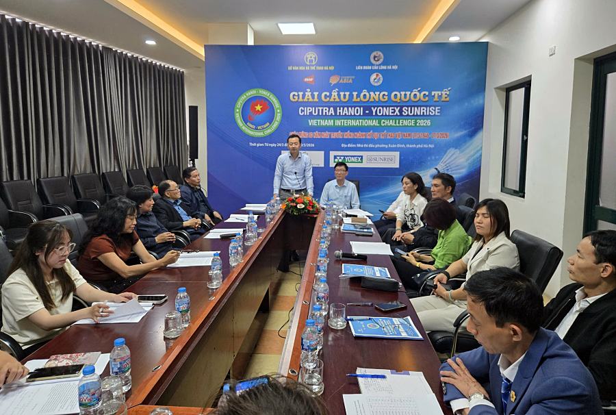 Đợi kỳ tích mới ở giải cầu lông Ciputra Hanoi - Vietnam International Challenge 2026