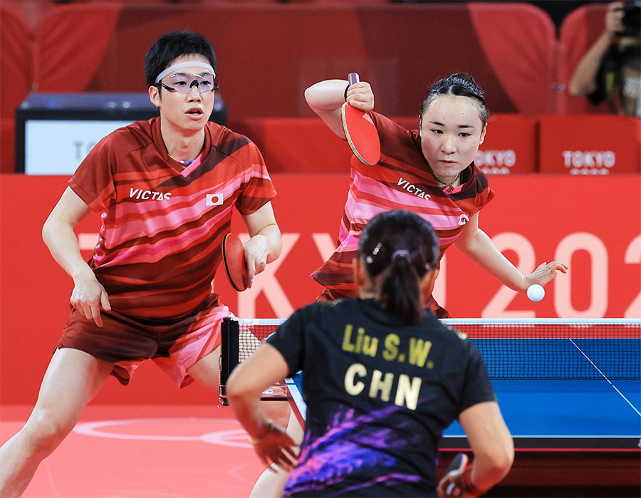 Bàn chung kết Olympic Tokyo được trao tặng quê nhà, bộ đôi vàng của bóng bàn Nhật Bản tái hợp đầy xúc động