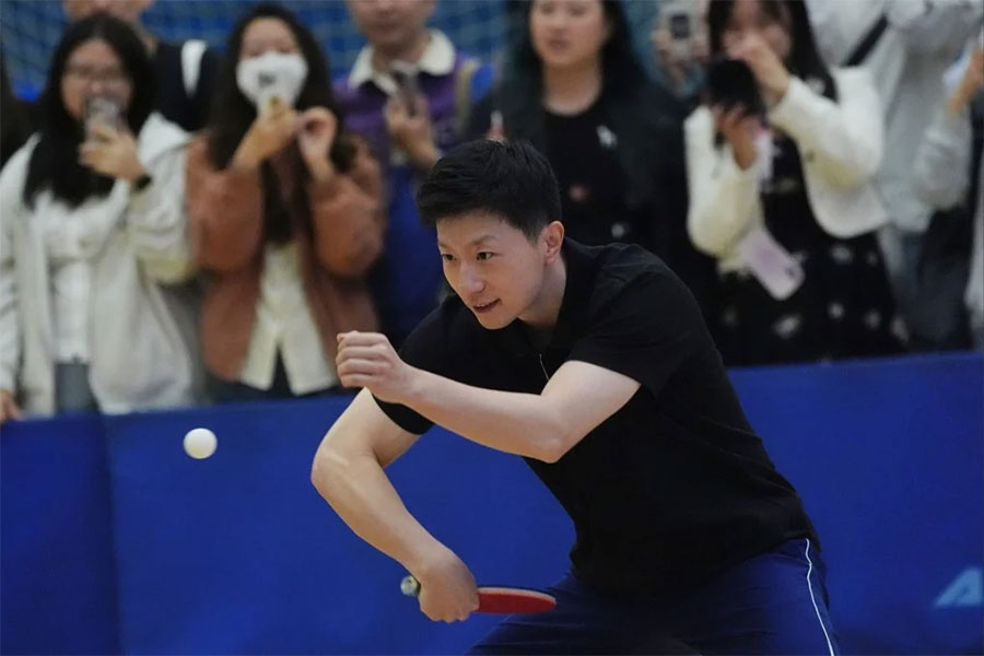 Từ đỉnh cao Olympic đến giảng đường: Huyền thoại bóng bàn Ma Long truyền cảm hứng cho thế hệ trẻ