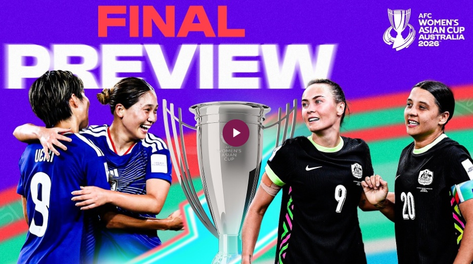 Link xem trực tiếp bóng đá nữ Nhật Bản vs nữ Australia ngày 21/3