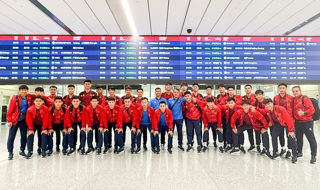 U23 Việt Nam đến Tây An: “Thuốc thử” quan trọng cho thế hệ kế cận