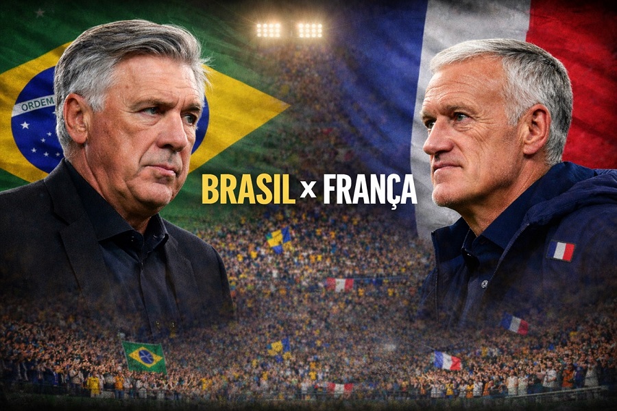 Brazil vs Pháp: Cuộc đối đầu thứ tư giữa Ancelotti và Deschamps