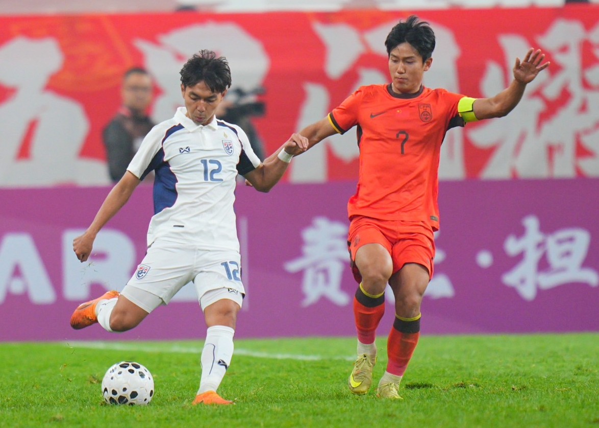 Dẫn 2 bàn, U23 thái lan vẫn đánh rơi chiến thắng trước U23 Trung Quốc