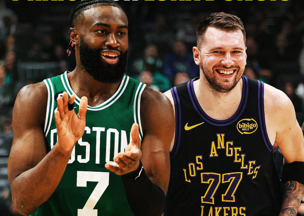 Jaylen Brown thán phục phong độ MVP "hủy diệt" của Luka Doncic tại Los Angeles Lakers