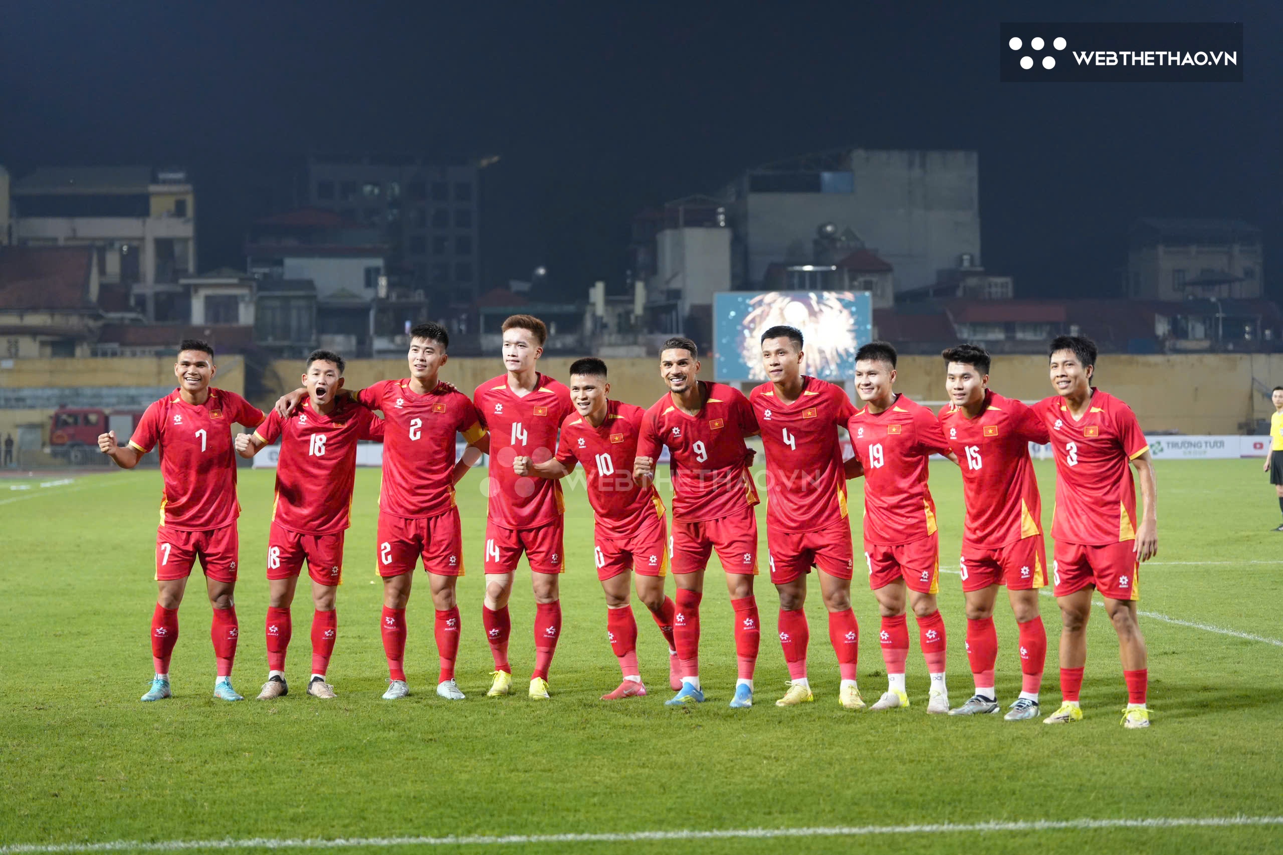 Hoàng Hên – Xuân Son không ghi bàn, tuyển Việt Nam vẫn thắng đậm