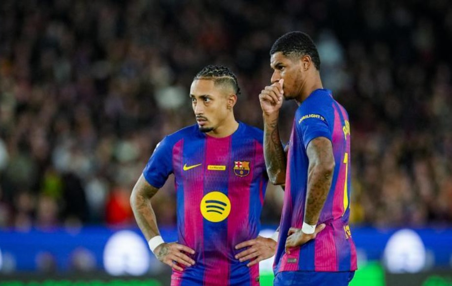 Các phương án thay thế để bù đắp sự vắng mặt của Raphinha ở Barcelona