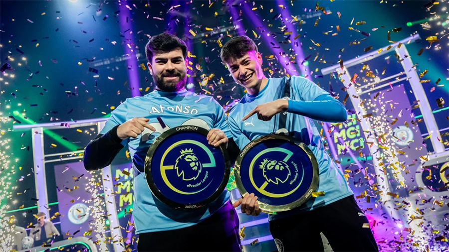 Manchester City thống trị tuyệt đối, lần thứ ba liên tiếp lên ngôi ePremier League