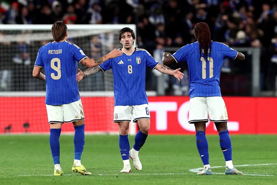 Giá trị đội hình Italia gấp 6,5 lần Bosnia khi tranh vé dự World Cup