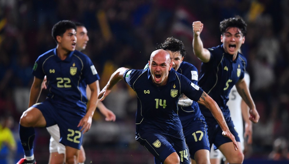 Thái Lan vất vả giành vé dự Asian Cup 2027 nhờ phút lóe sáng của hậu vệ gốc Đức