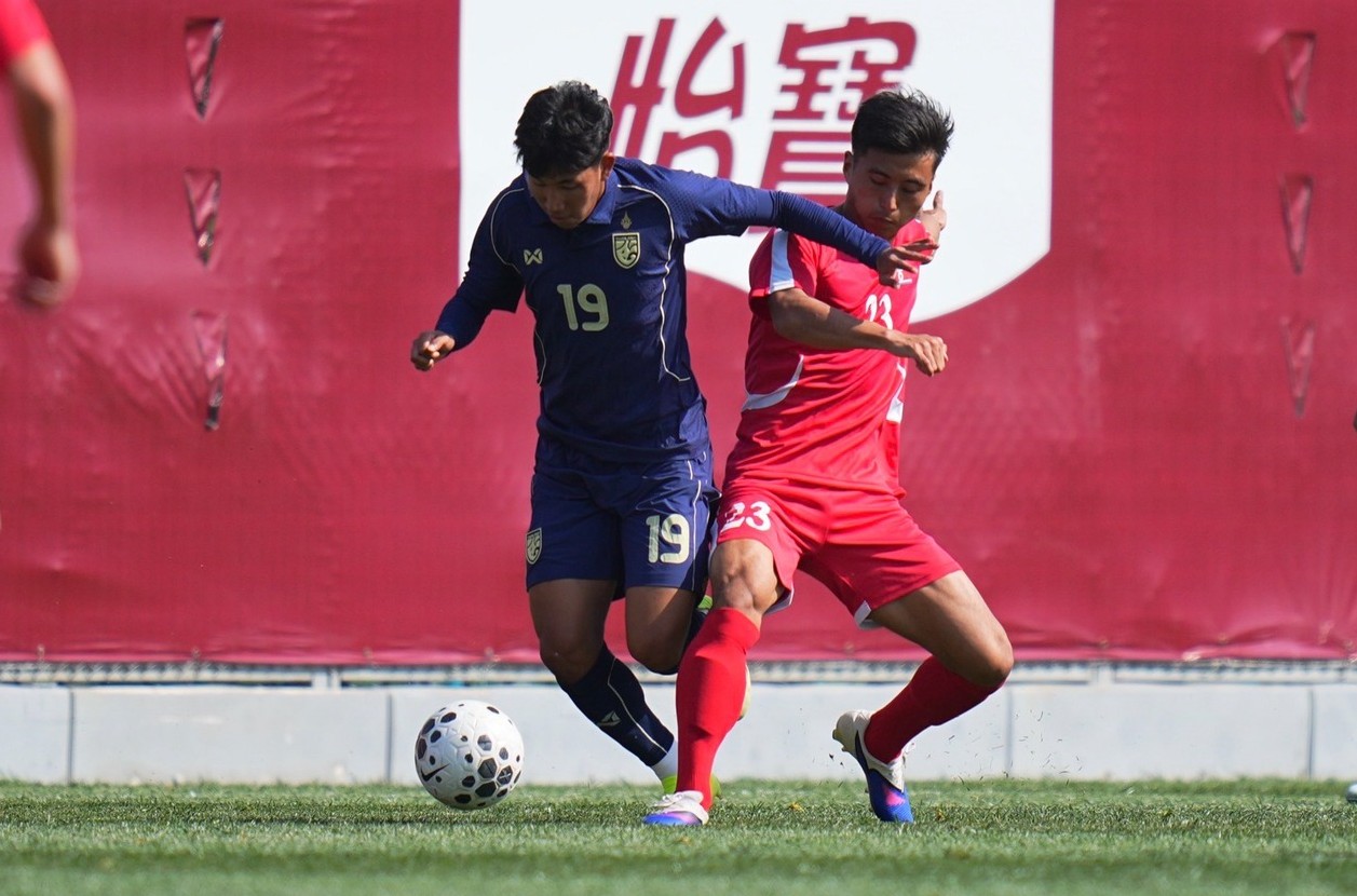 U23 Thái Lan thất bại trước Triều Tiên, vỡ mộng vô địch CFA Team China 2026