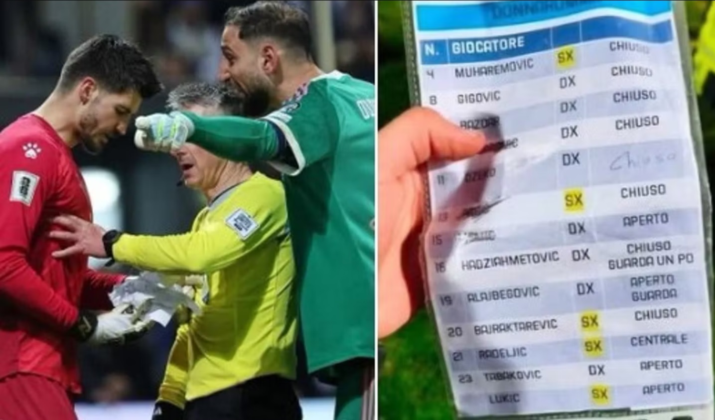Donnarumma và Vasilj, căng thẳng lên đến đỉnh điểm trong loạt sút luân lưu: chuyện gì đã xảy ra?