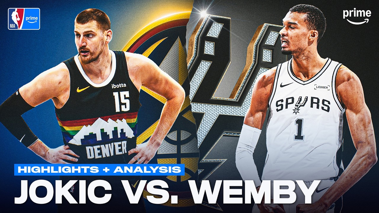 Đại chiến NBA MVP: Nikola Jokic ngả mũ thán phục bộ kỹ năng "độc nhất vô nhị" của Victor Wembanyama
