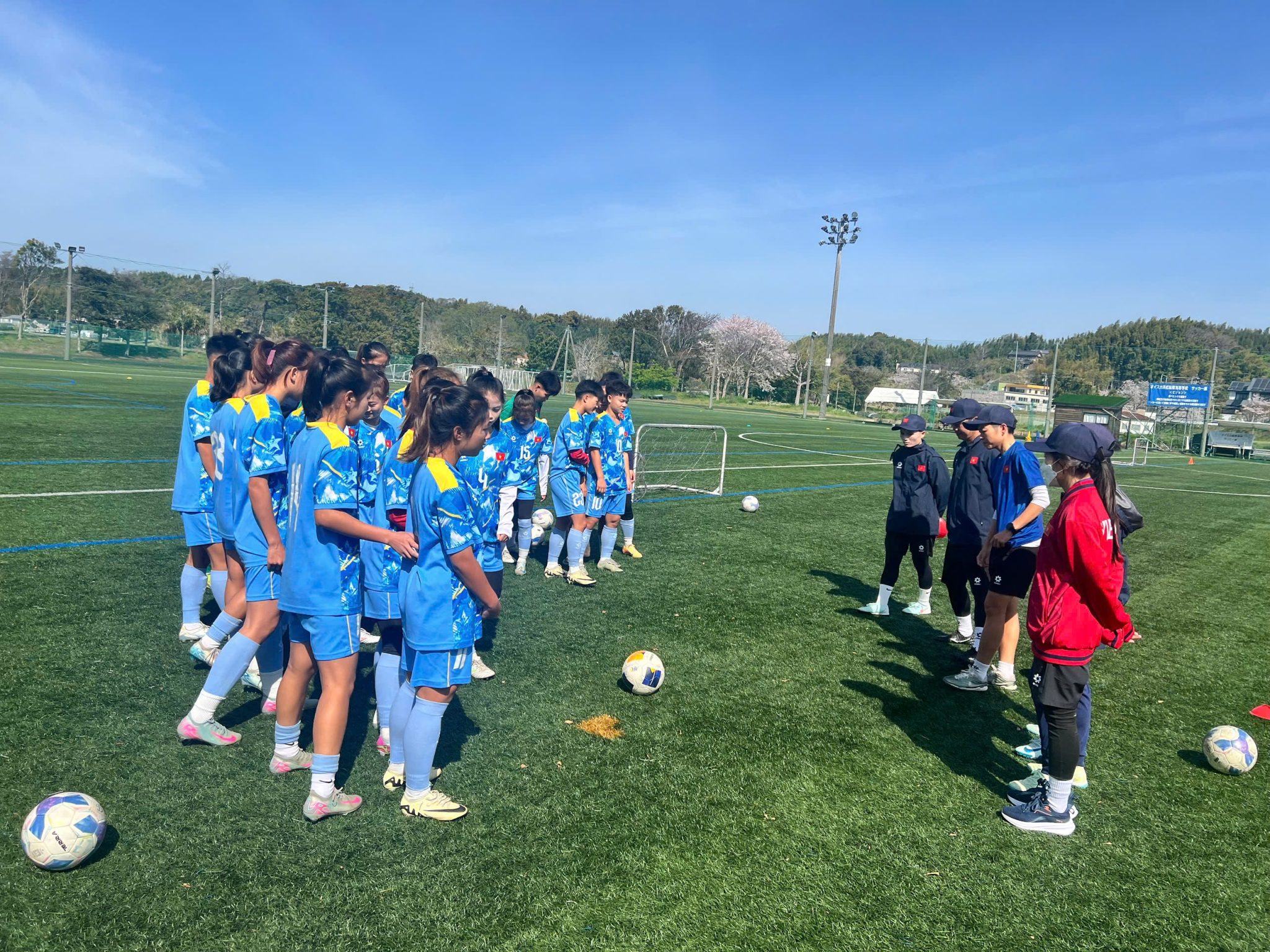 U17 nữ Việt Nam bước vào loạt trận giao hữu tại Nhật Bản
